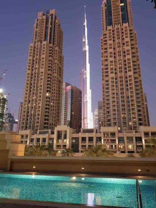 Ferienwohnung Lux 1Br 2 Min To Burj Khalifa Dubai Exterior foto