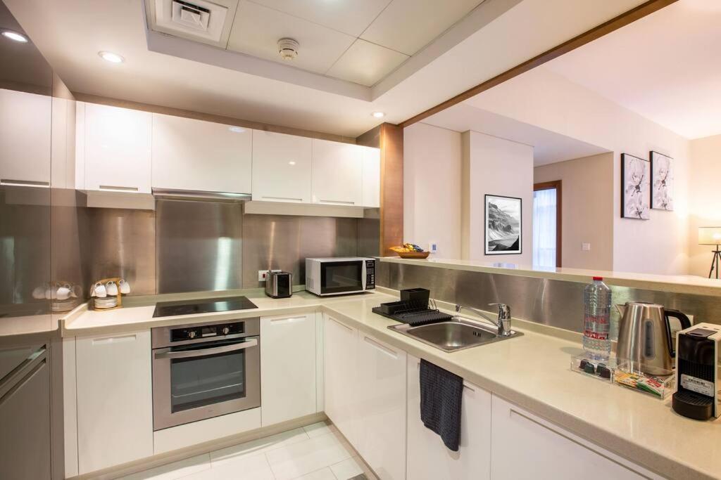 Ferienwohnung Lux 1Br 2 Min To Burj Khalifa Dubai Exterior foto