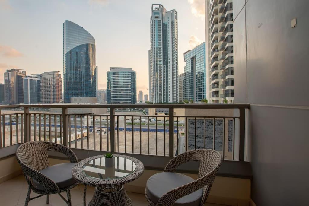 Ferienwohnung Lux 1Br 2 Min To Burj Khalifa Dubai Exterior foto